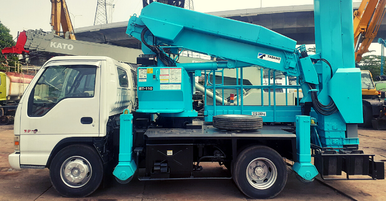 bridge checker, tadano bt110, total crane, total crane indonesia