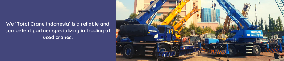 Trading Business PT Total Crane Indonesia